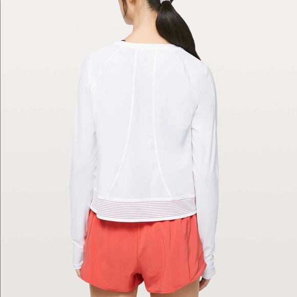 Lululemon Stripe in Stride Long Sleeve Top - Picture 3 of 9